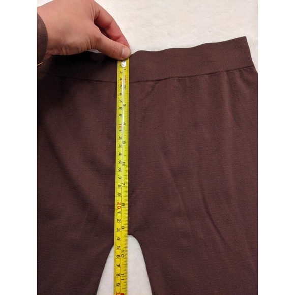 Say What? Leggings Coffee Brown Juniors Size Large - Picture 3 of 7